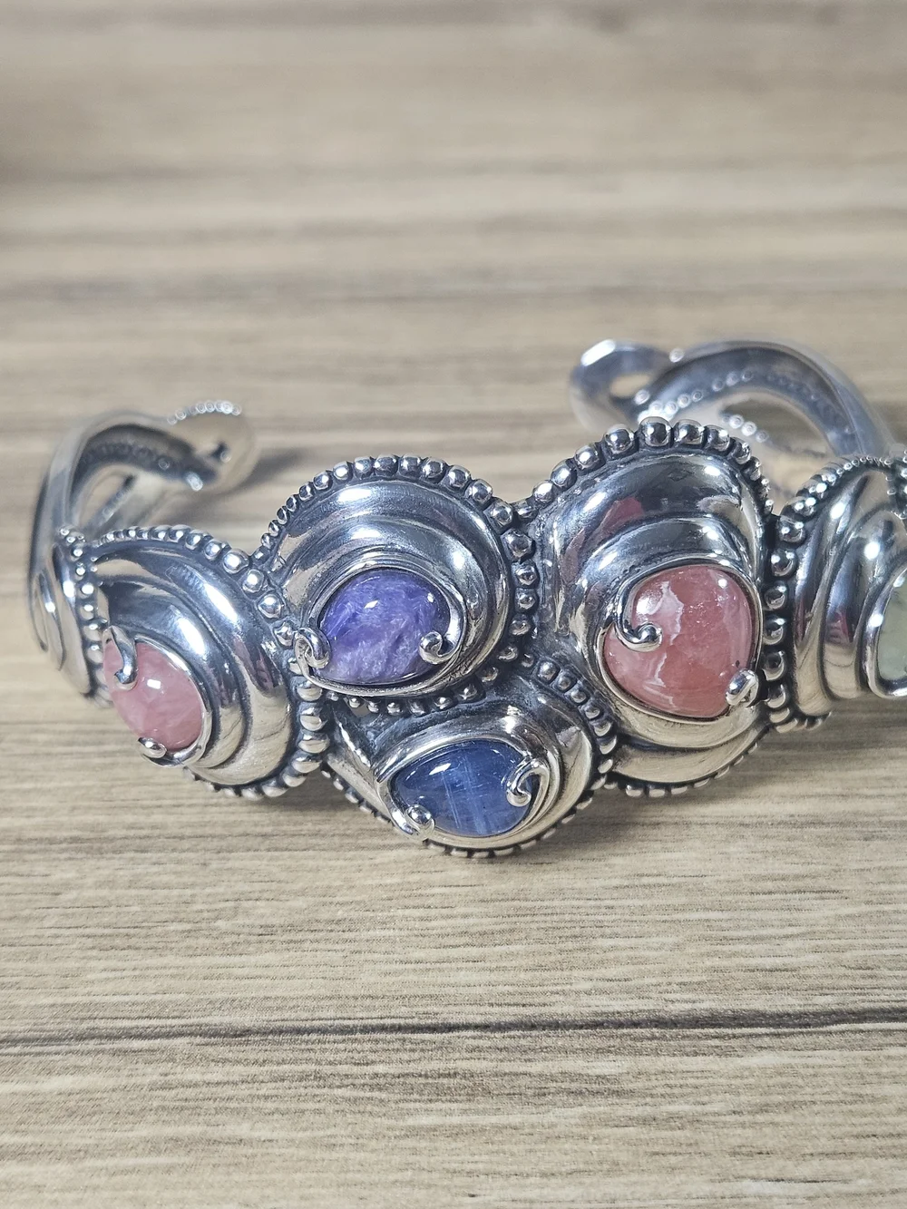 Carollyn Pollack Relios Windsong Collection Multi-Gemstone Bracelet 925 Silver